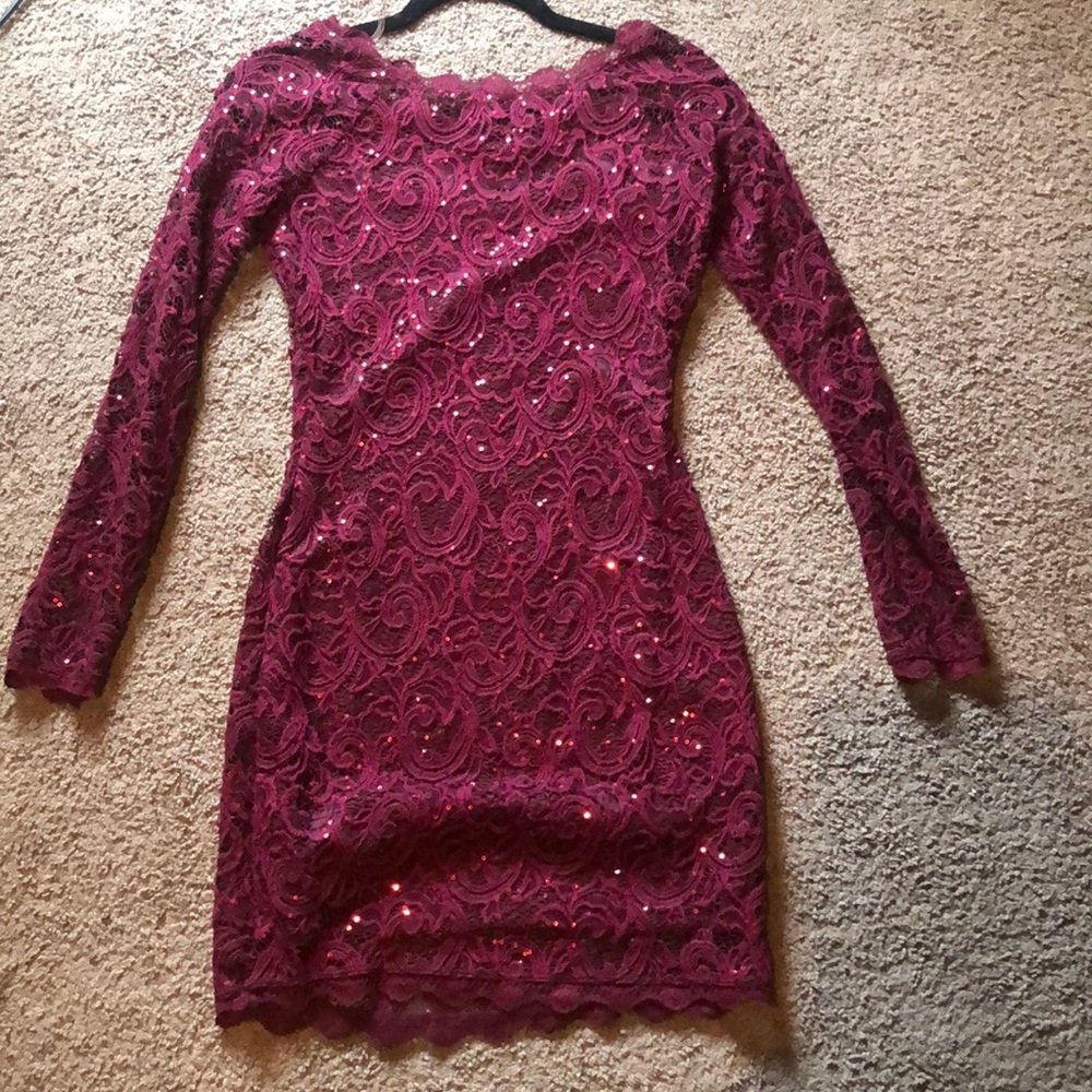 Sequin hearts formal dress . Only worn once
